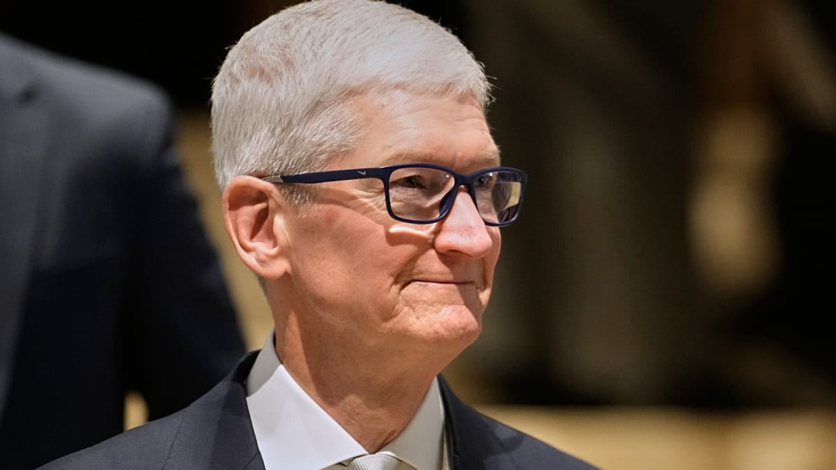 Tim Cook Steps Down as Apple CEO, Names Hardware Chief John Ternus Successor