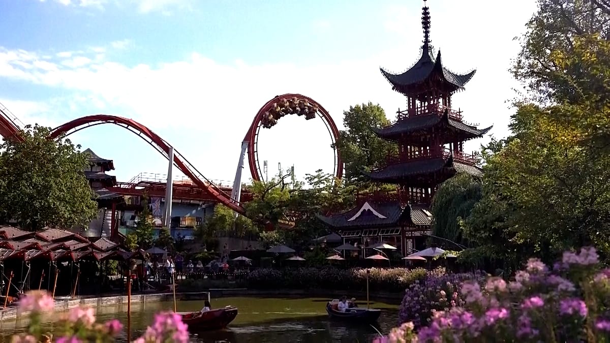 Tivoli's new Hikari district lights up Copenhagen with neon and lanterns