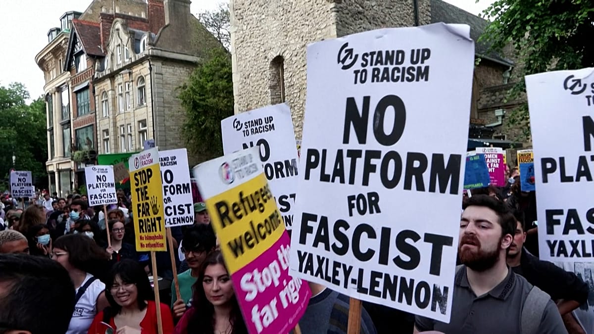 Tommy Robinson's Oxford Union Appearance Sparks Protests and Free Speech Debate