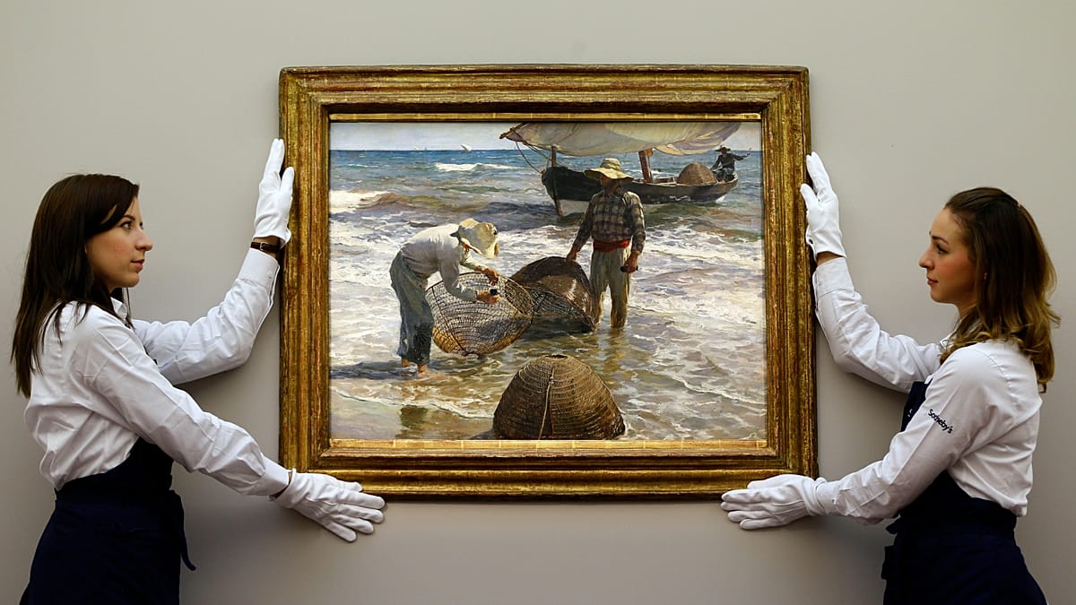 Tourist Mistook Lost Sorolla Painting for a 'Cool Frame' in Seville