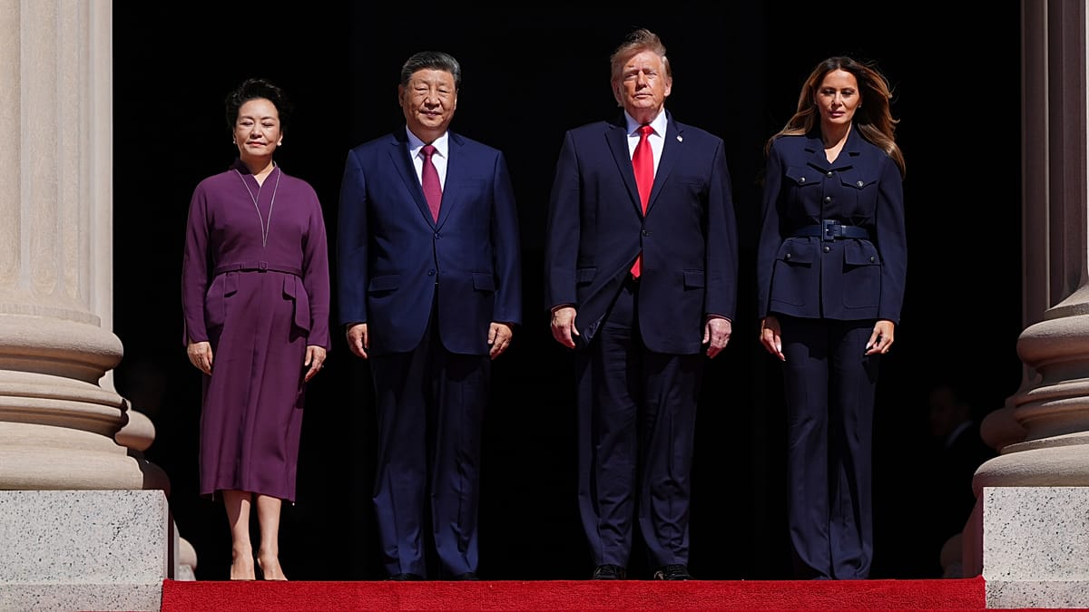 Trump and Xi project unity as Washington state visit concludes