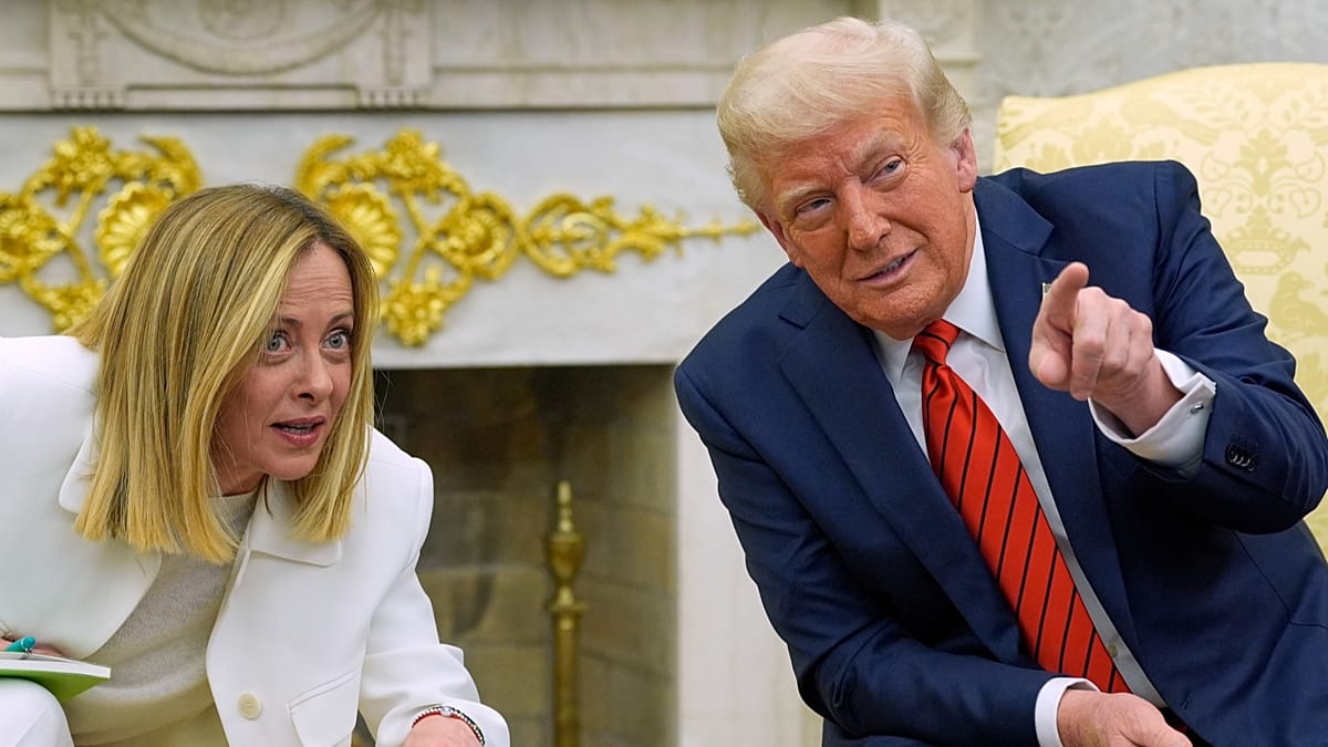 Trump Mocks Meloni with 'Restraining Order' Post as NATO Tensions Escalate