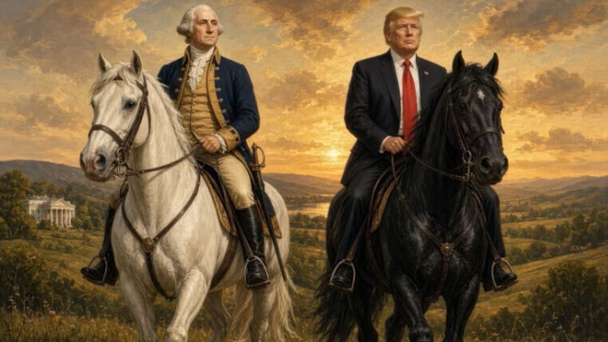 Trump's AI horse image stirs symbolism debate amid economic strain