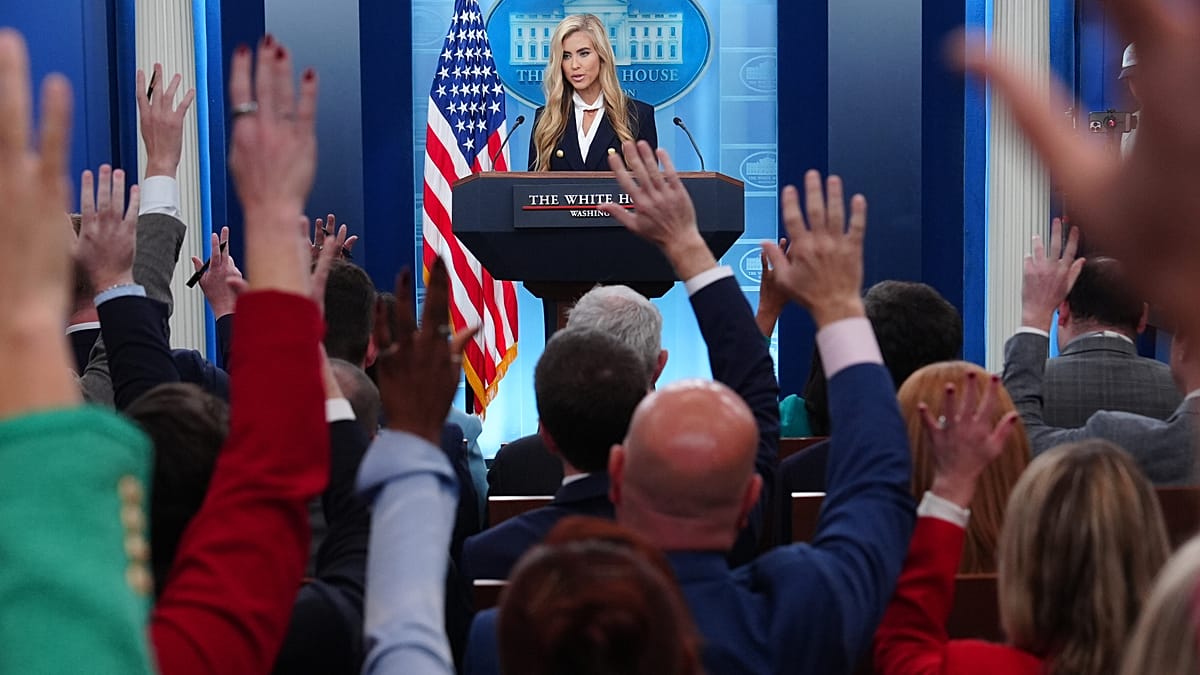 Trump's press secretary exits after five days amid credentials row