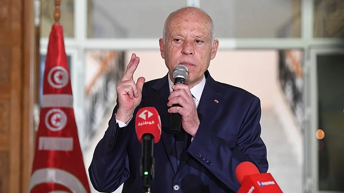 Tunisia marks Saied's power grab anniversary amid deadly blackout crisis