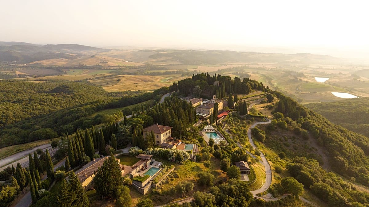 Tuscan Estate with Vineyard and Golf Club Named Best Hotel in Europe