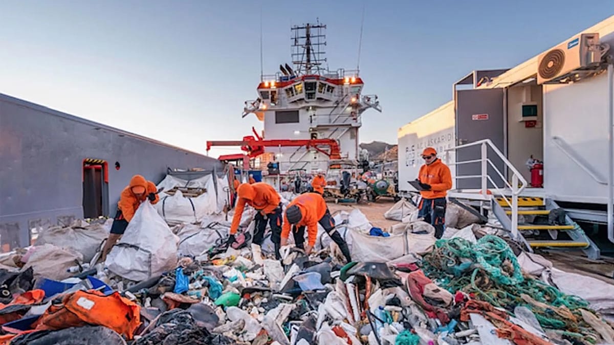 Typhoon Project Cuts Coastal Pollution by Up to 75% on Greek Islands