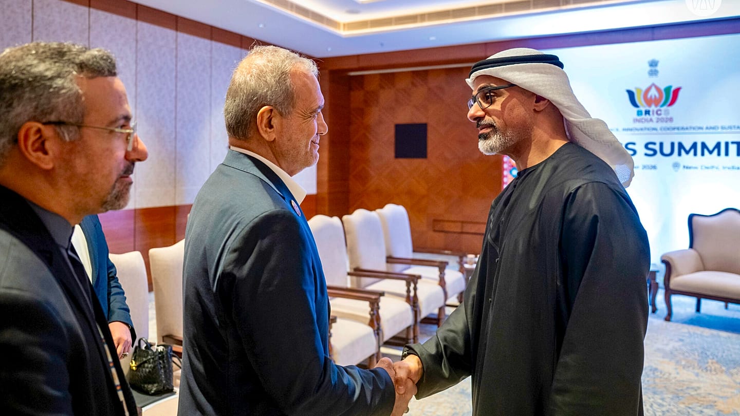 UAE and Iran leaders hold first talks since Gulf tensions