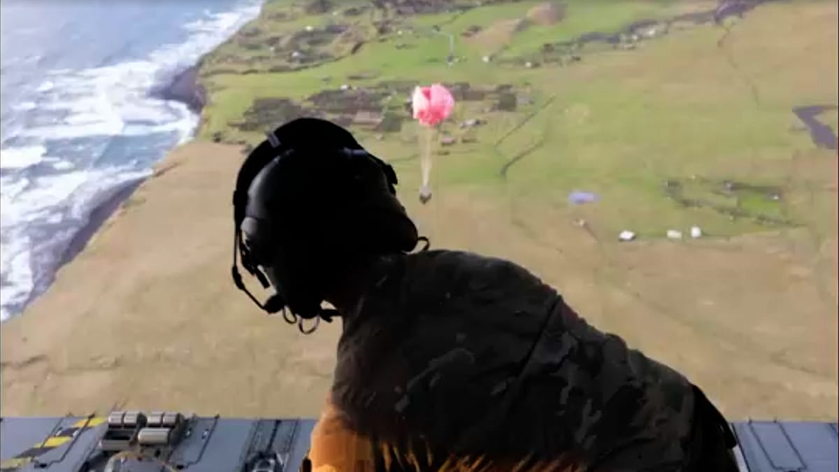 UK Military Air-Drops Medics to Tristan da Cunha Over Hantavirus Scare