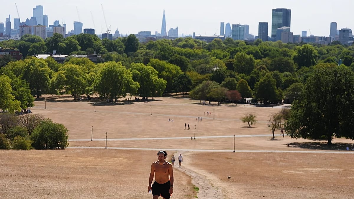 UK on track for hottest summer ever as Europe braces for new heatwave
