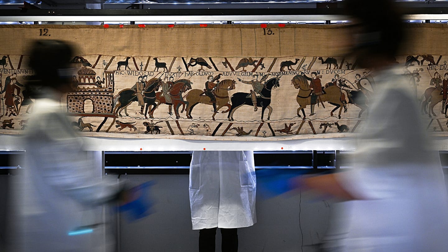 UK pupils invited to imagine the Bayeux Tapestry's lost final scene