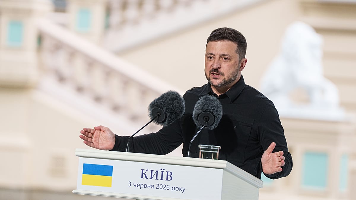 Ukraine and Russia Exchange Strikes as EU Opens Membership Talks with Kyiv