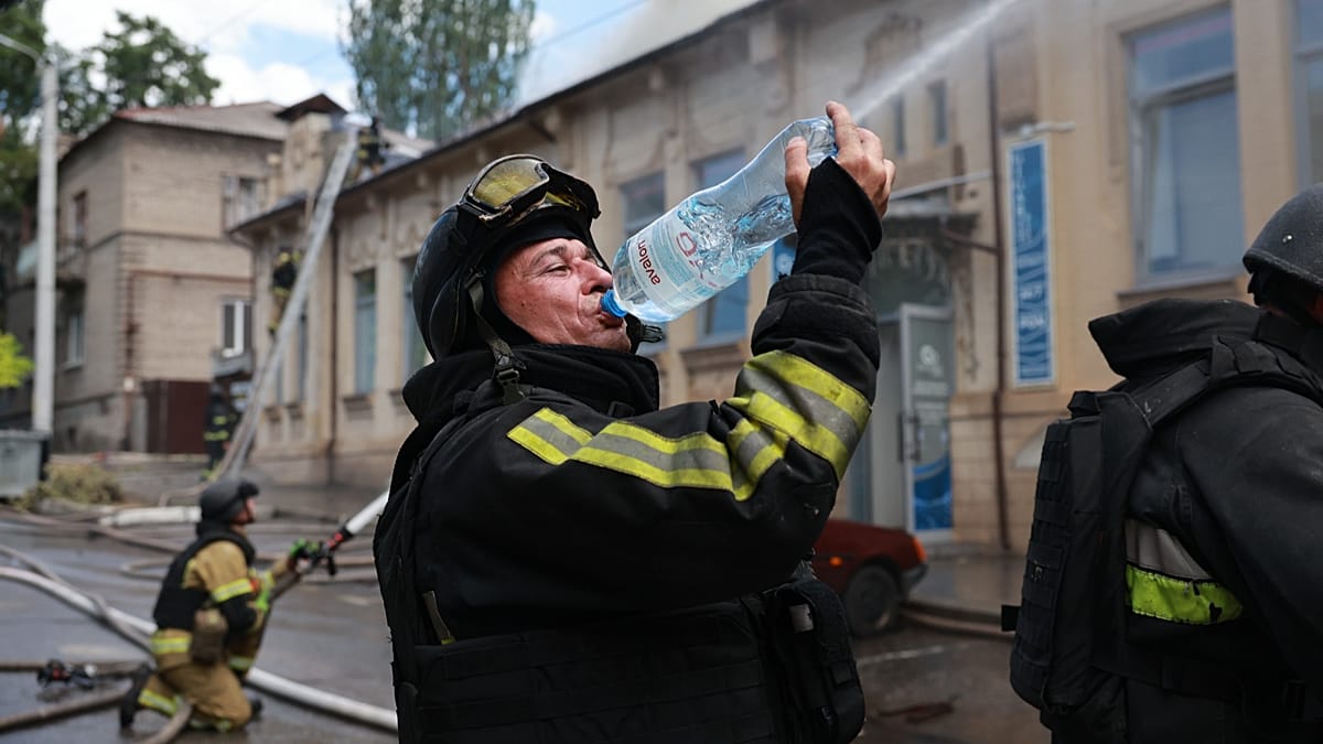 Ukraine's Energy Grid Faces New Strain as Heatwave Moves East