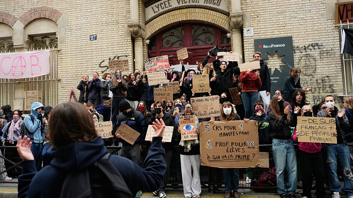 UN warns over violence as French student protests enter fifth day