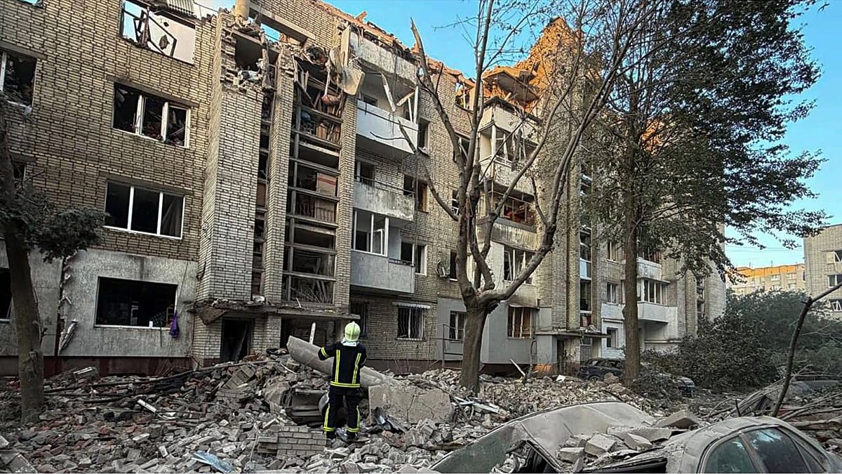 Unidentified object enters Polish airspace as Russian strikes kill eight in Ukraine
