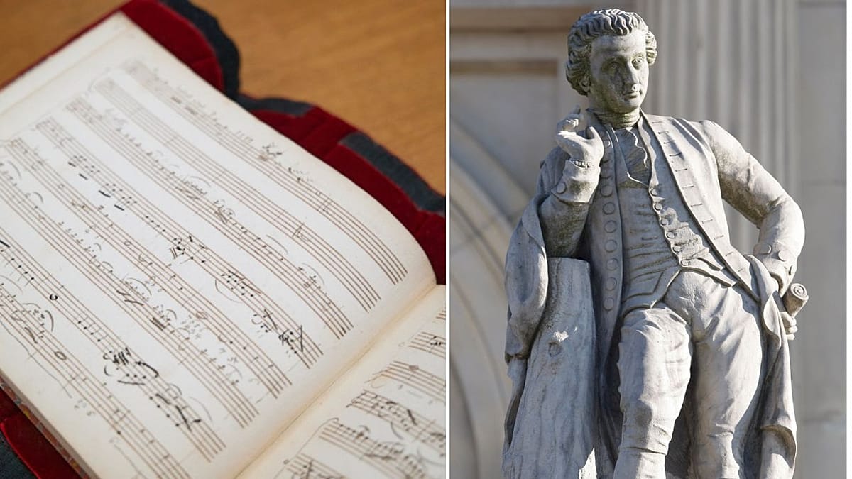 Unreleased Mozart Manuscript Discovered in Paris, World Premiere Aired