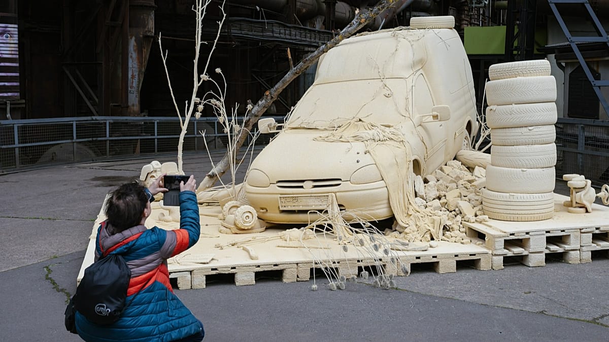 Urban Art Biennale Transforms Völklingen Ironworks into Open-Air Gallery