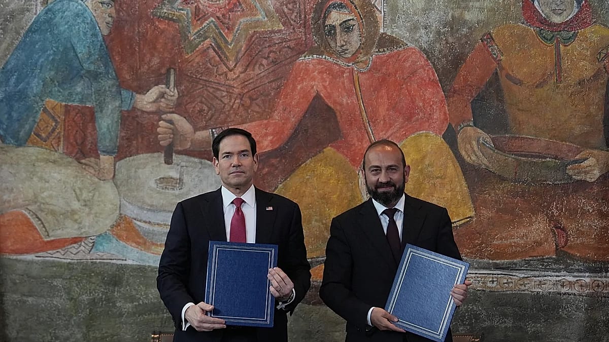 US and Armenia Advance TRIPP Corridor During Rubio's Brief Yerevan Visit
