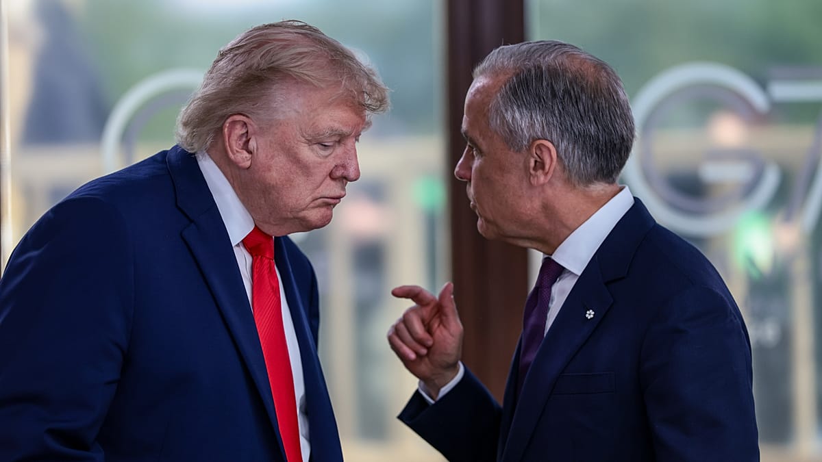 US and Canada race to avert midnight tariff escalation