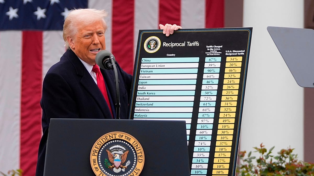 US Imposes New Tariffs on 60 Nations Over Forced Labour, Including EU States