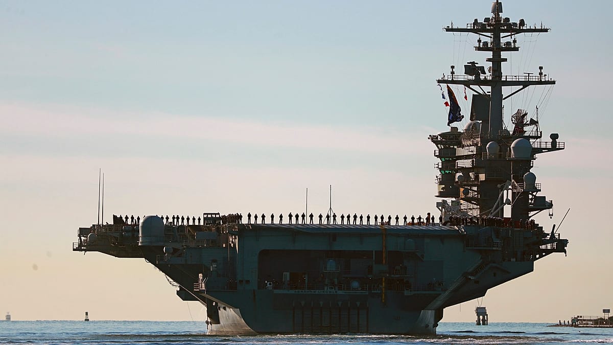 US military disputes claims of mental health crisis on carrier Lincoln