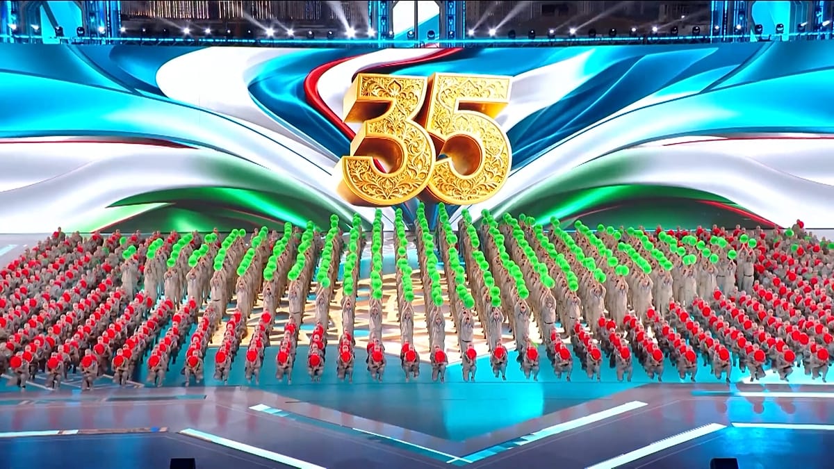 Uzbekistan marks 35 years of independence with grand New Tashkent show