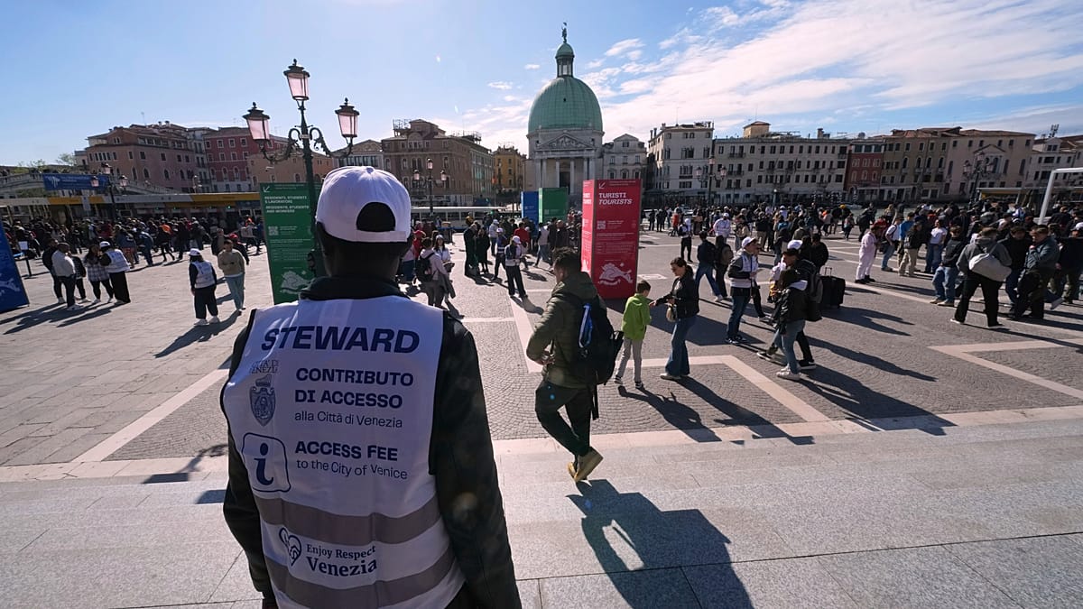 Venice Mayor Proposes €50 Day-Tripper Fee to Curb Overtourism
