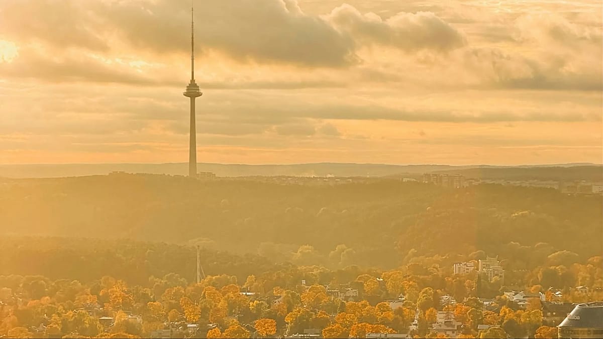 Vilnius TV Tower's Revolving Restaurant Reopens with High-Altitude Wine Selection
