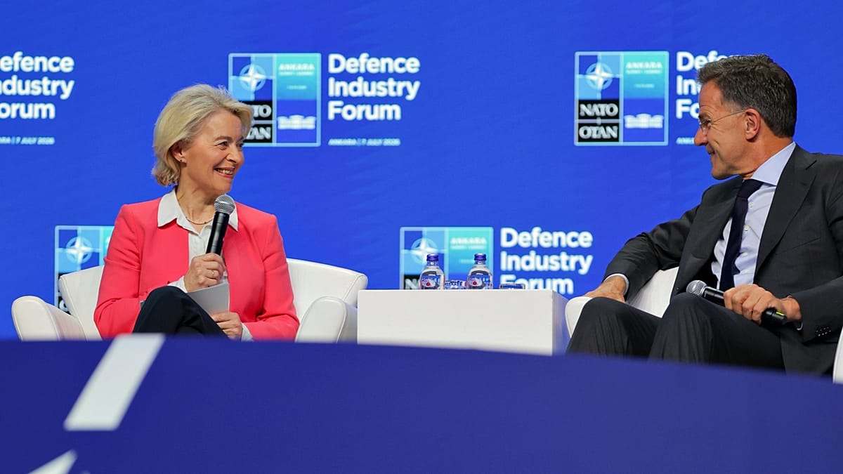 Von der Leyen and Rutte Urge European NATO Members to Shoulder More Defence Burden