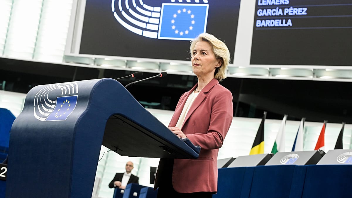 Von der Leyen's Strasbourg address: climate, AI, and China take centre stage