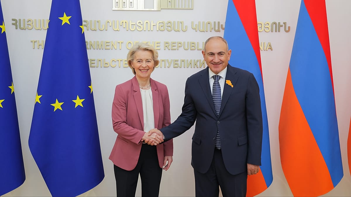 Von der Leyen Unveils Major EU Support Package During Strategic Visit to Armenia