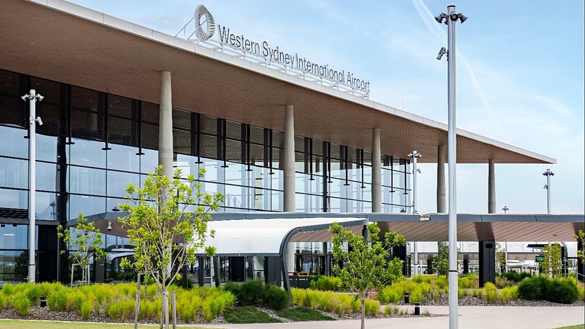 Western Sydney's 24-hour airport welcomes first international arrivals