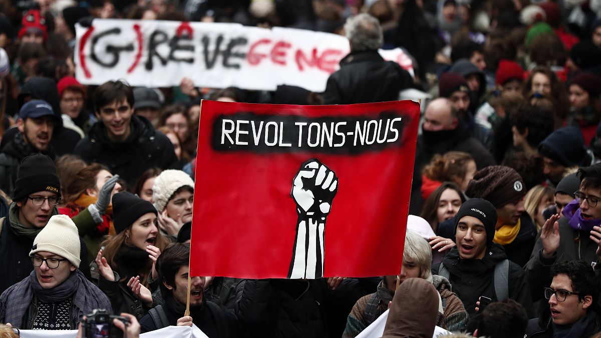 Which European countries see the most strike days?