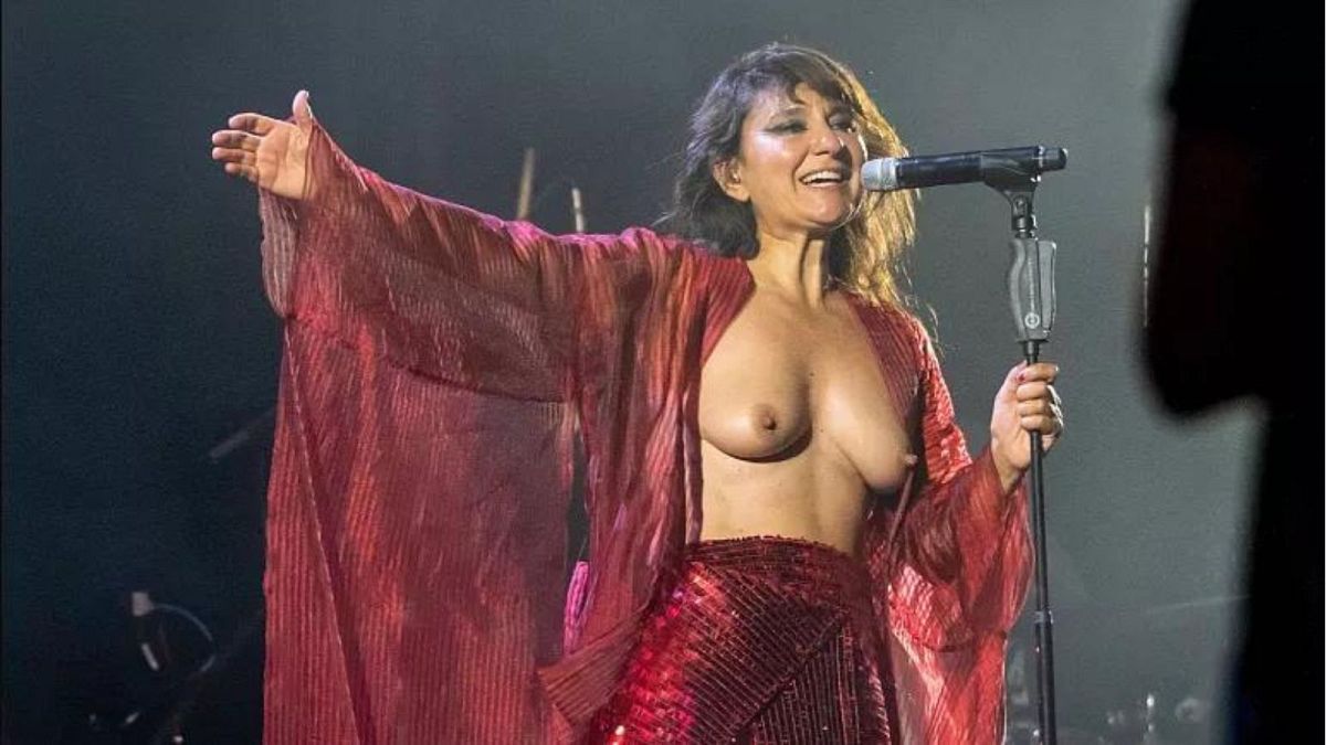 Why Spanish singer Amaral's topless protest reignites debate on women's bodily autonomy