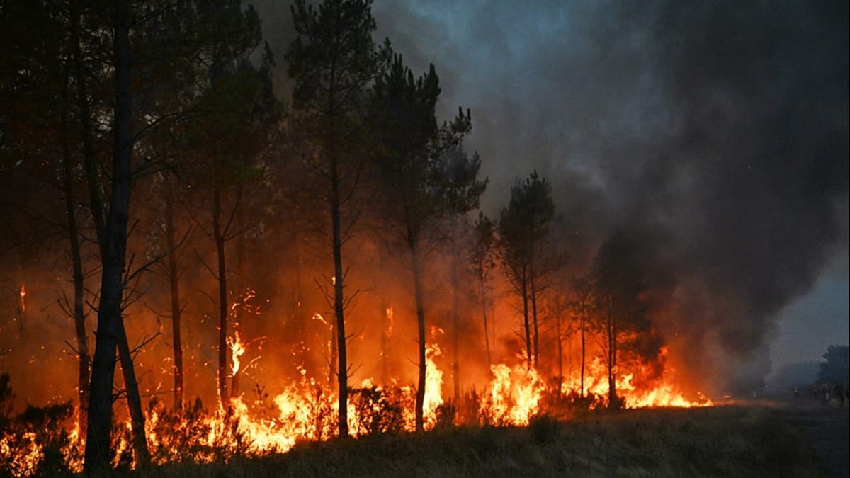 Wildfires force 220,000 evacuations in southwest France as flames near Bordeaux