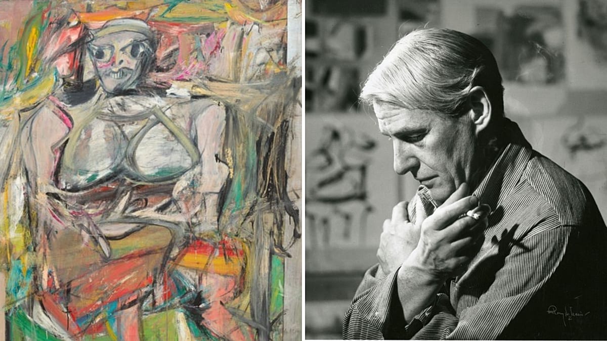 Willem de Kooning's first major European retrospective in decades opens at Rijksmuseum