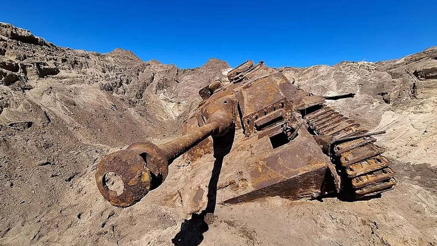 WWII StuG III Assault Gun Unearthed at German Naval Air Base