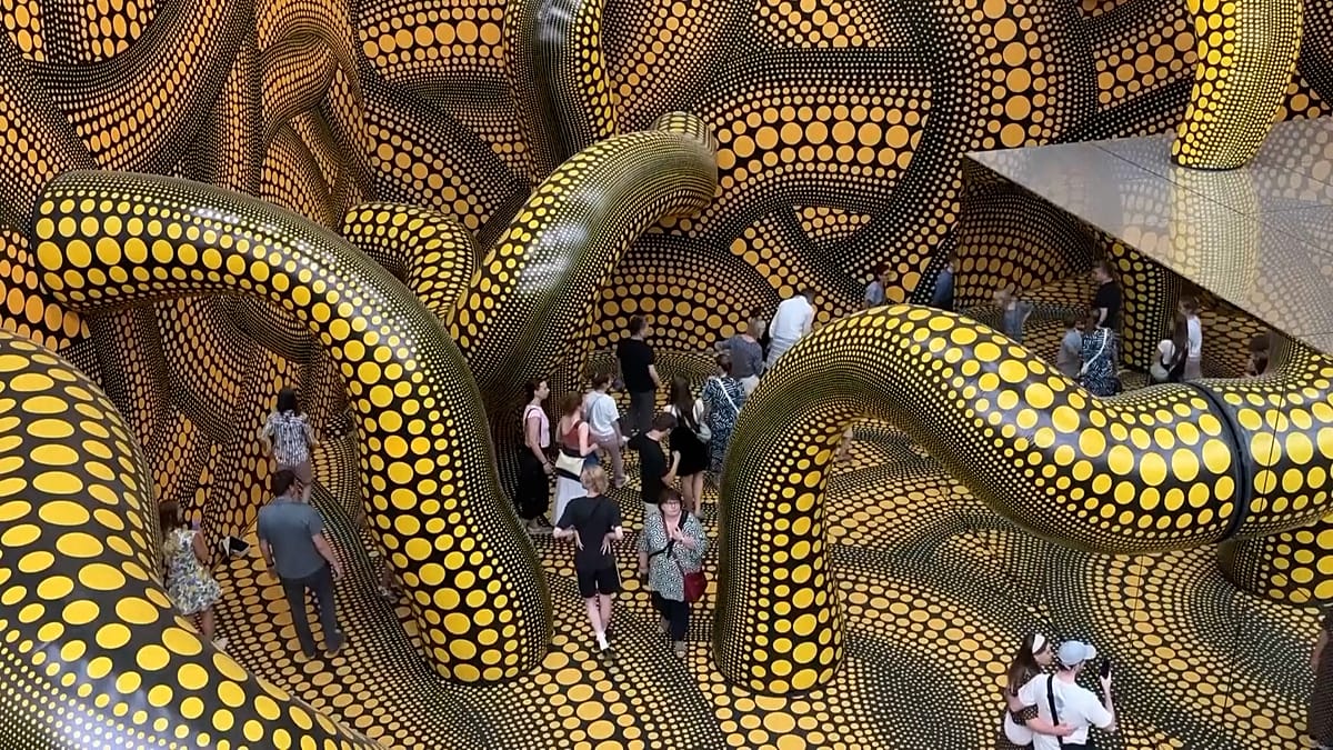Yayoi Kusama's Cologne show becomes Museum Ludwig's most visited