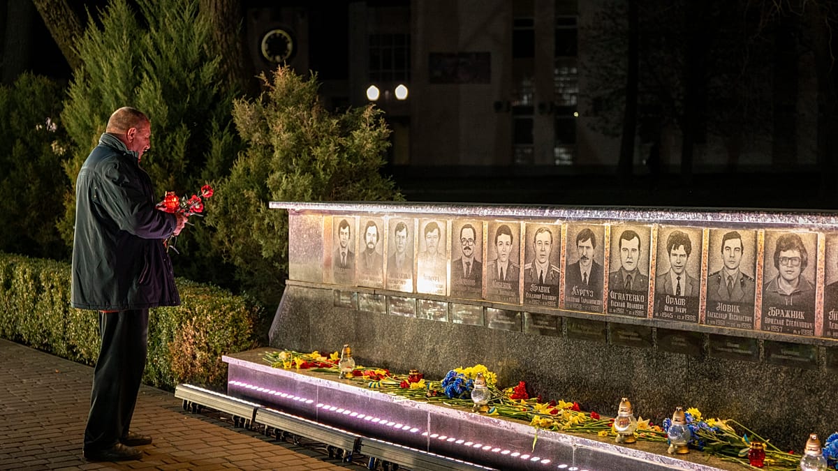 Zelenskyy Accuses Russia of Nuclear Terrorism on Chernobyl Anniversary