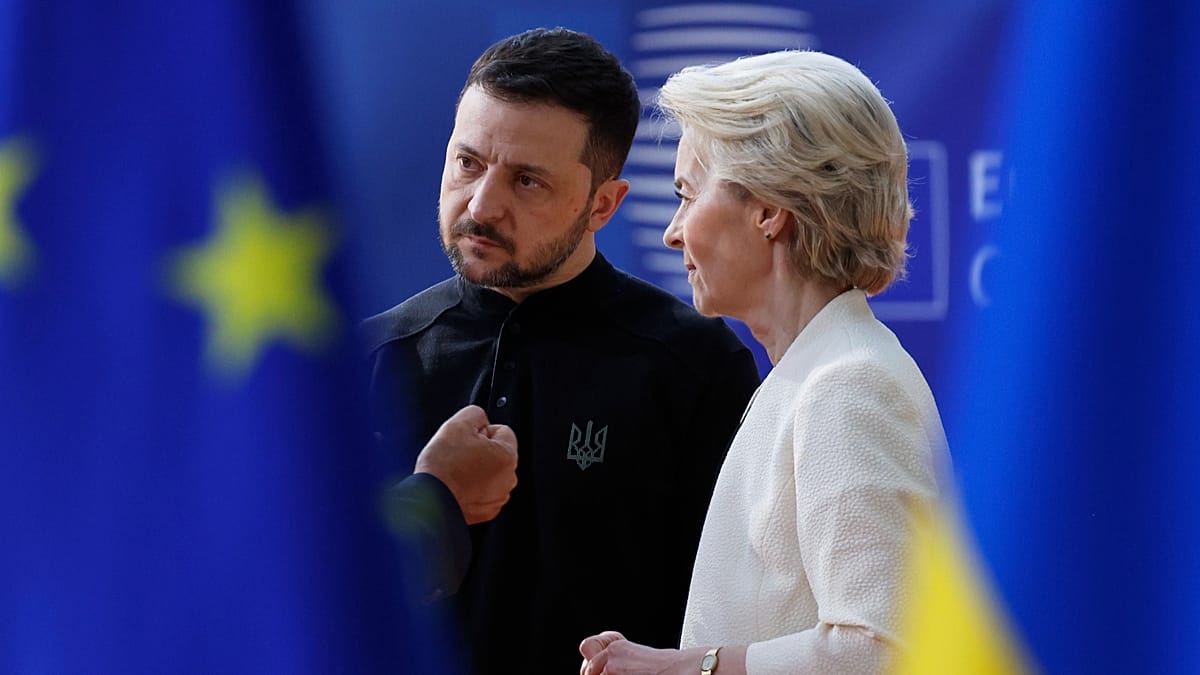 Zelenskyy drone scare sharpens Europe's defence debate