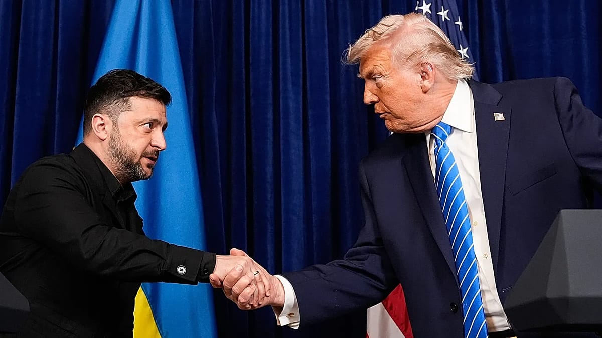 Zelenskyy meets Trump at White House as Ukraine seeks renewed US backing