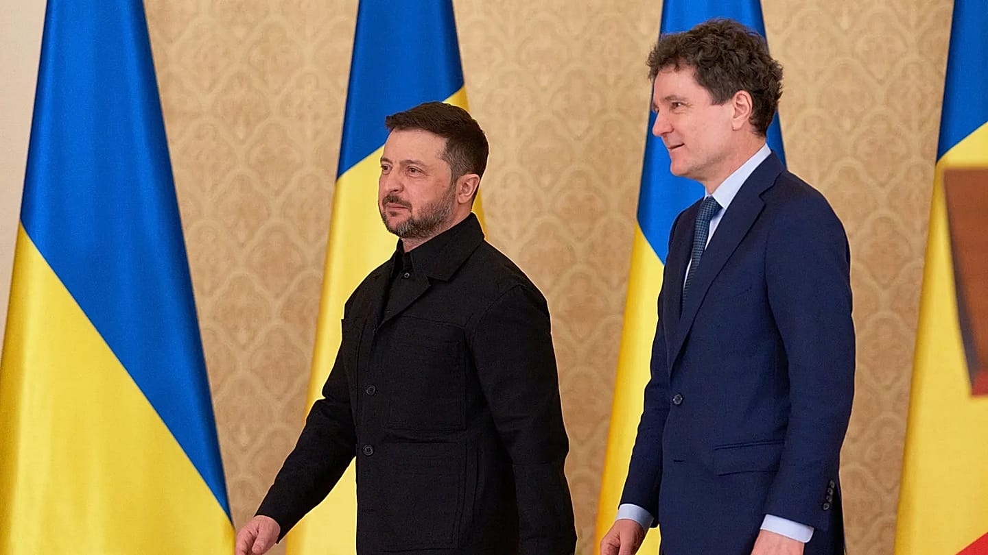 Zelenskyy Pledges Full Support to Romania After Drone Strike on Galați