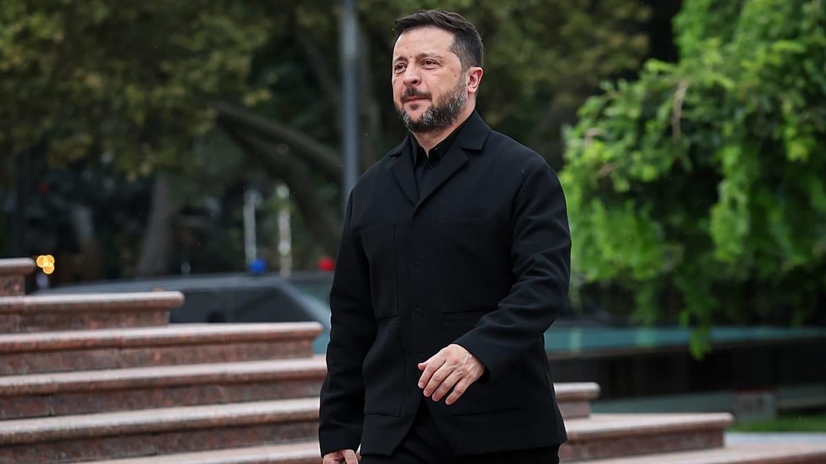 Zelenskyy's plane narrowly avoids drone collision en route to Oslo