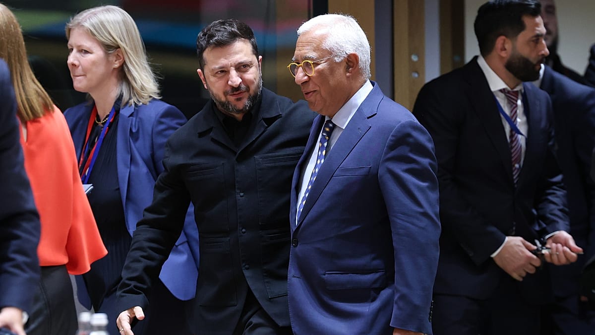 Zelenskyy turns to Brussels as US support wavers