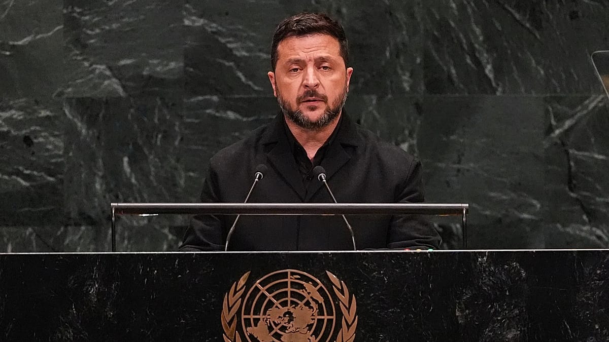 Zelenskyy urges UN to keep squeezing Russia's war economy